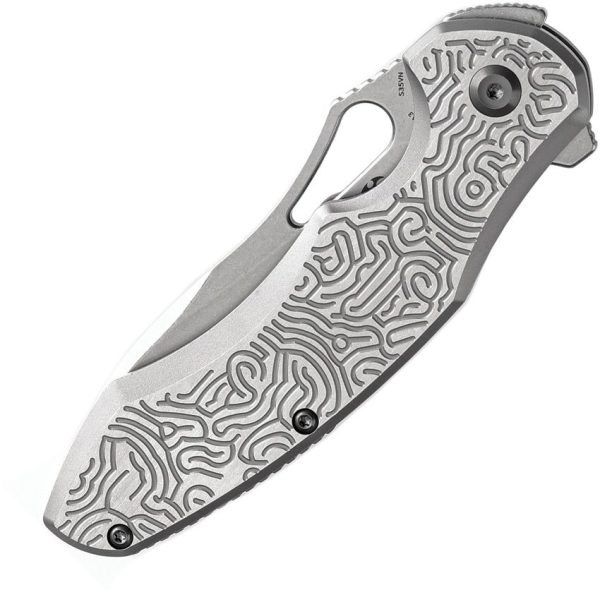 Kansept Echis Framelock SW Titanium Folding Knife