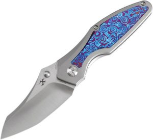 Kansept Baba Yaga Framelock Timascus CPM-20CV