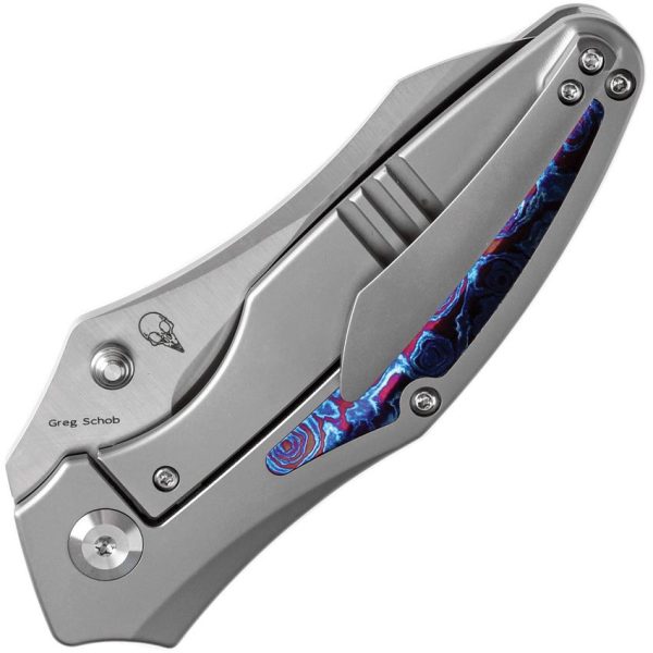 Kansept Baba Yaga Framelock Timascus CPM-20CV