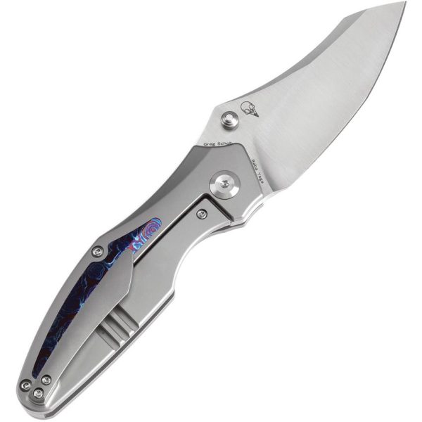 Kansept Baba Yaga Framelock Timascus CPM-20CV