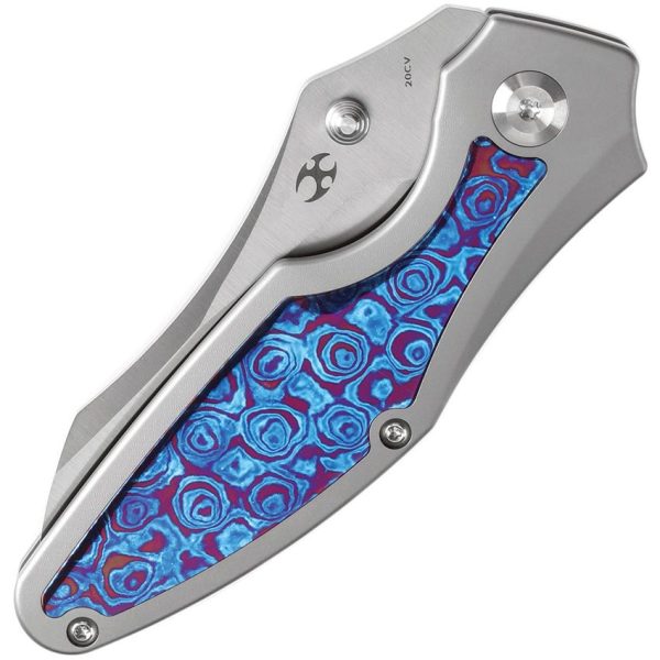 Kansept Baba Yaga Framelock Timascus CPM-20CV