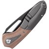 Kansept Thoth Bolster Lock Brown Micarta