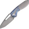 Kansept Thoth Bolster Lock Damascus Lightning