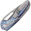 Kansept Thoth Bolster Lock Damascus Lightning