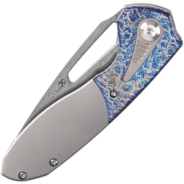 Kansept Thoth Bolster Lock Damascus Lightning