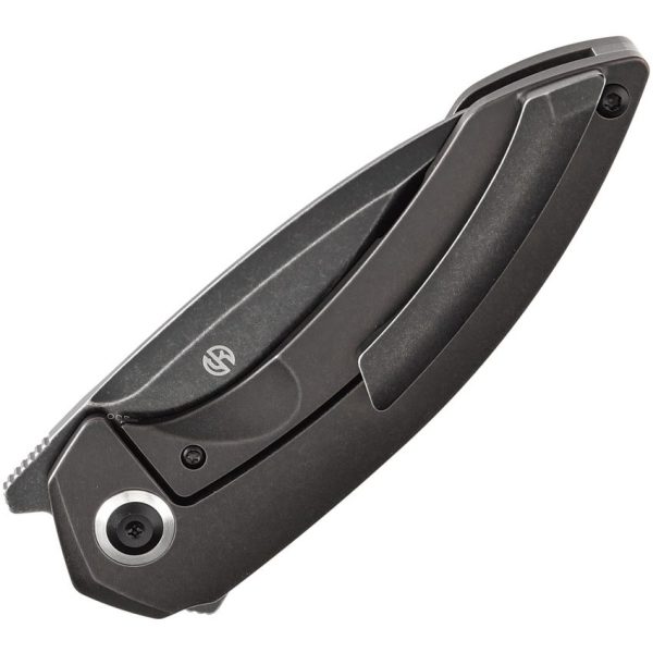 Kansept ODD 21 Framelock Black Stonewash