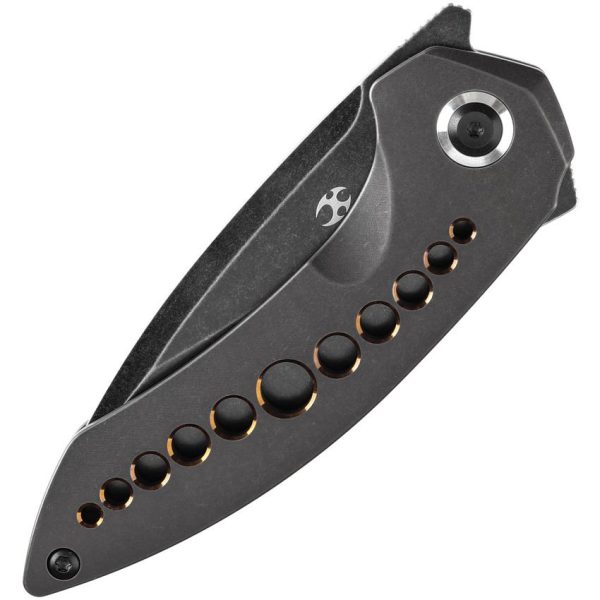 Kansept ODD 21 Framelock Black Stonewash