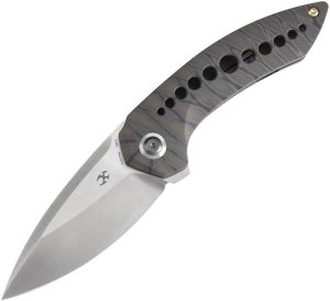 Kansept ODD 21 Framelock Flame Anodized