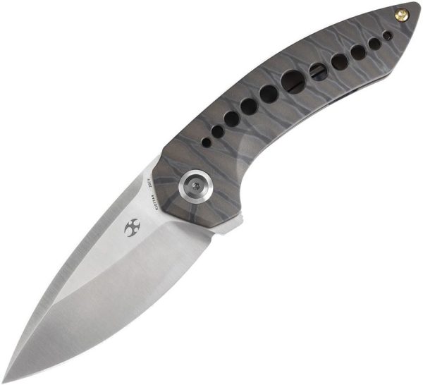 Kansept ODD 21 Framelock Flame Anodized