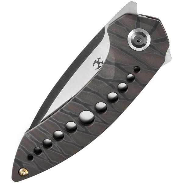 Kansept ODD 21 Framelock Flame Anodized