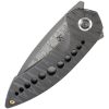 Kansept ODD 21 Framelock Damascus Flame