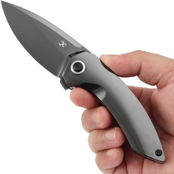 Kansept ODD 21 Framelock Mirror DLC CPM-20CV