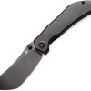 Kansept Tipper Framelock Black S35VN Bronze Accents