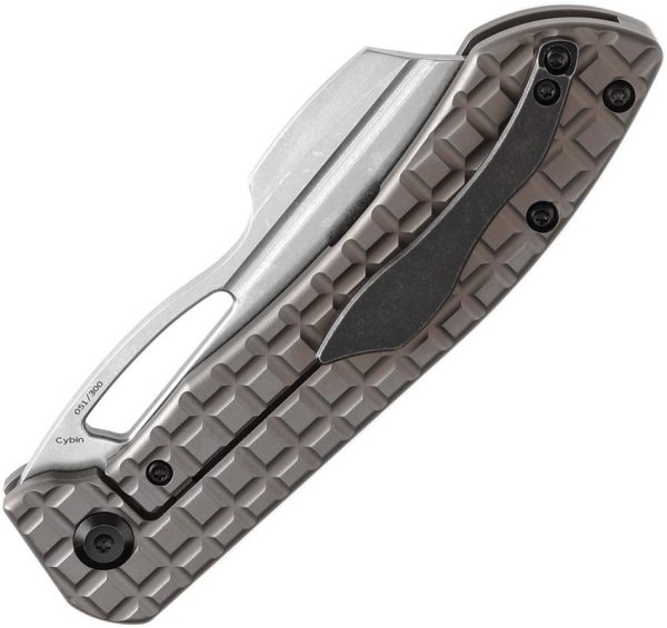 Kansept Cybin Framelock Bronze Titanium S35VN