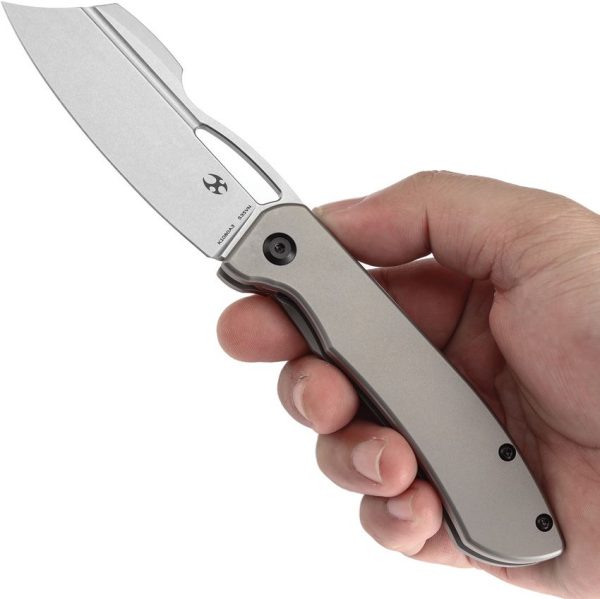 Kansept Cybin Framelock BB Ti Stonewash S35VN