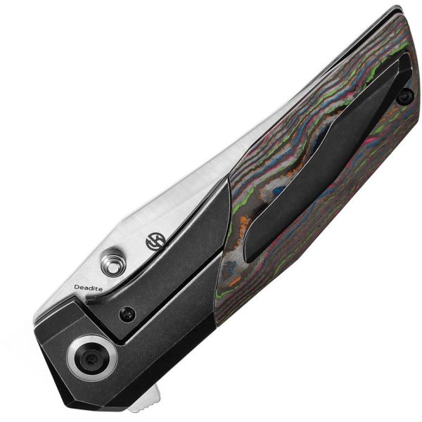 Kansept Deadite Framelock S35VN 80s CF Black Stone