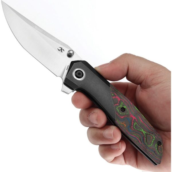 Kansept Deadite Framelock S35VN 80s CF Black Stone