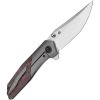 Kansept Deadite Framelock CPM S35VN Lava Flow Carbon Fiber