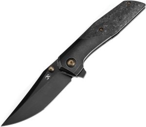 Kansept Deadite Framelock Black Stonewash Shredded CF