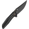 Kansept Deadite Framelock Black Stonewash Shredded CF