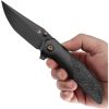 Kansept Deadite Framelock Black Stonewash Shredded CF
