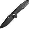 Kansept Deadite Framelock Black Stonewash Rose CF