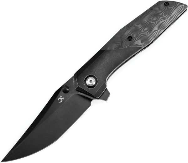 Kansept Deadite Framelock Black Stonewash Rose CF