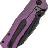 Kansept Dreadnaught Framelock Cleaver Purple Titanium