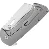 Kansept Superhawk Framelock Cleaver Bead Blast Titanium