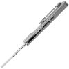 Kansept Superhawk Framelock Cleaver Bead Blast Titanium