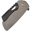 Kansept Superhawk Framelock Cleaver Bronze Black Blade