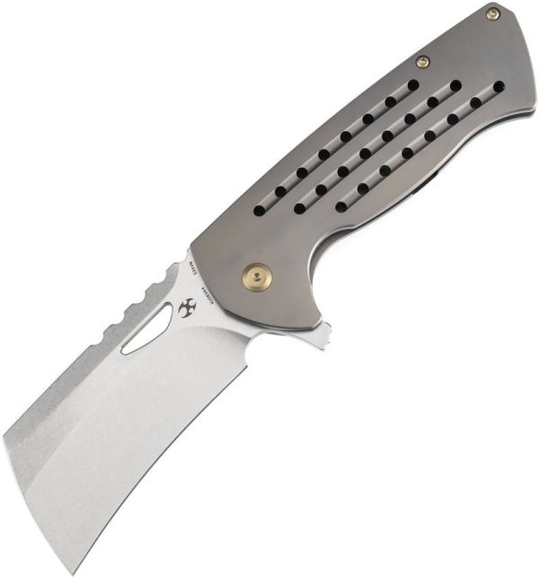 Kansept Superhawk Framelock SW - Bronze Titanium