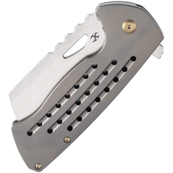 Kansept Superhawk Framelock SW - Bronze Titanium
