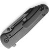 Kansept Superhawk Framelock Black Wharncliffe