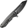 Kansept Superhawk Framelock Black Wharncliffe