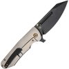 Kansept Superhawk Framelock Orange Peel Wharncliffe