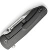 Kansept Superhawk Framelock Damascus Wharncliffe