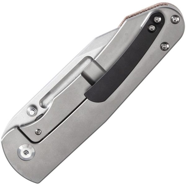 Kansept Superhawk Framelock Brown Micarta