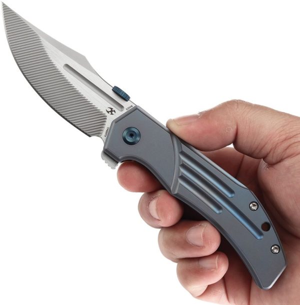 Kansept Orion Framelock Blue Titanium