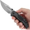 Kansept Orion Framelock Damascus Clip Point