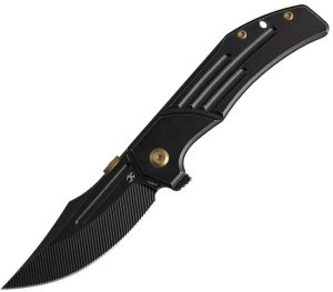 Kansept Orion Framelock BW Titanium Folding Knife