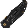 Kansept Orion Framelock BW Titanium Folding Knife