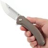 Kansept Hira Framelock Bronze Tanto Folding Knife