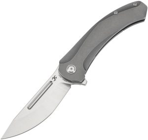Kansept Hira Framelock Gray Tanto Folding Knife