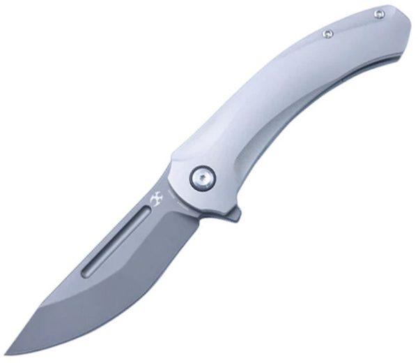 Kansept Hira Framelock Bead Blast Tanto Folding Knife