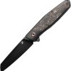 Kansept Cru Framelock Copper Foil - CPM S35VN Wharncliffe