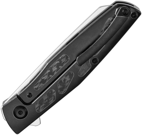 Kansept Cru Framelock S35VN Twill Carbon