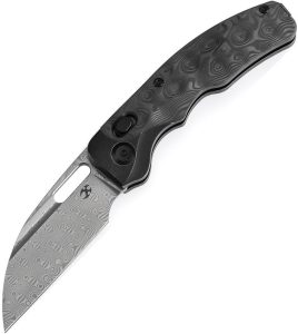 Kansept Vivid Crossbar Lock Damascus Rose Carbon