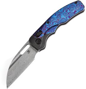 Kansept Vivid Crossbar Lock Timascus Damascus