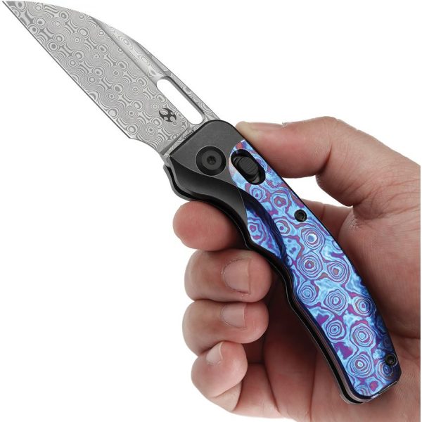 Kansept Vivid Crossbar Lock Timascus Damascus